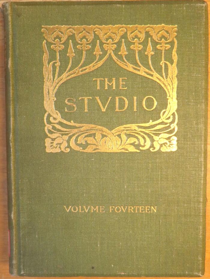 Zs 323 : The Studio. An illustrated magazine of fine and applied art. Vol. 14 (1898)