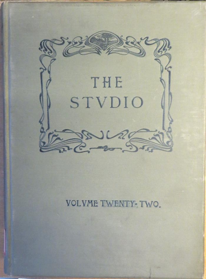 Zs 323 : The Studio. An illustrated magazine of fine and applied art. Vol. 22 (1901)