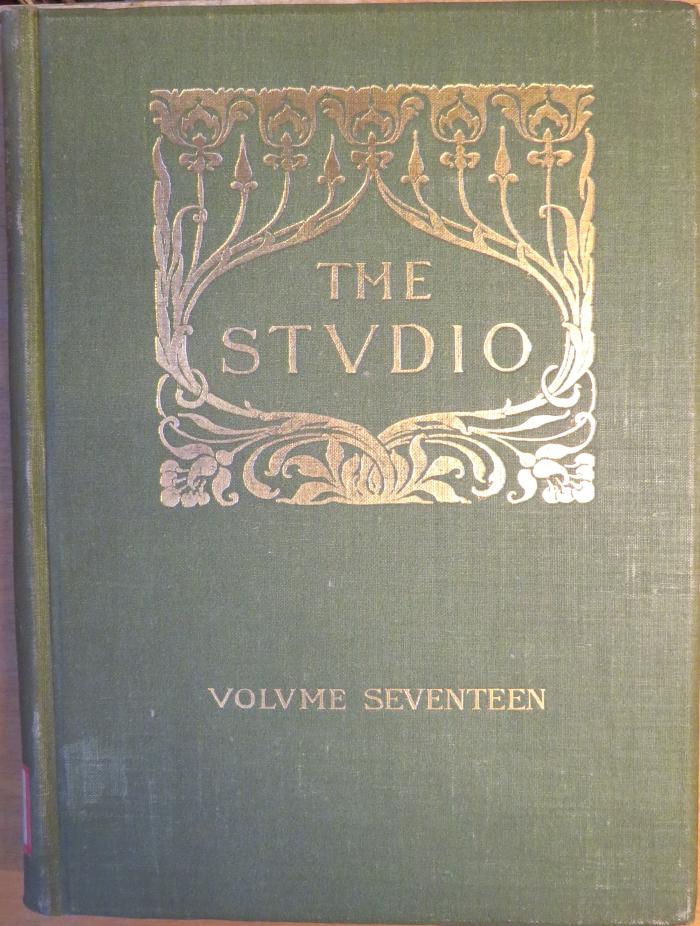 Zs 323 : The Studio. An illustrated magazine of fine and applied art. Vol. 17 (1899)