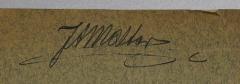 - (Malter, Josef A.), Von Hand: Autogramm, Name; 'JAMalter'. 