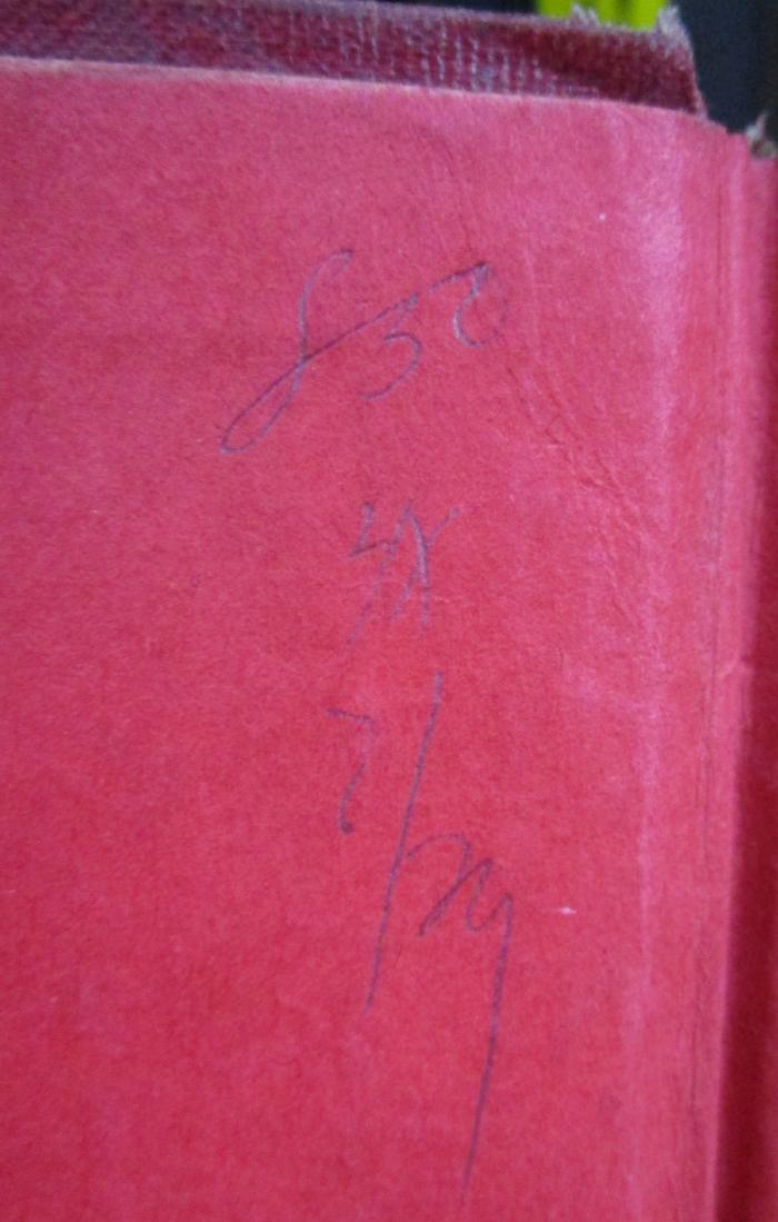 Od 122 15 1928/29: Who's who in America : a biographical dictionary of notable living men and women of the United States. Vol. 15 1928-1929 (1928);- (unbekannt), Von Hand: Preis, Nummer; '8 50
2/x
7/nr'. 
