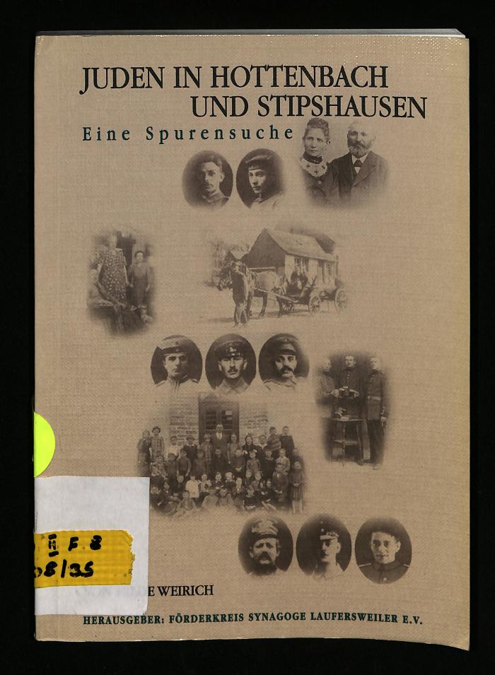 JUD II F8 08 35 : Juden in Hottenbach und Stipshausen: Eine Spurensuche
