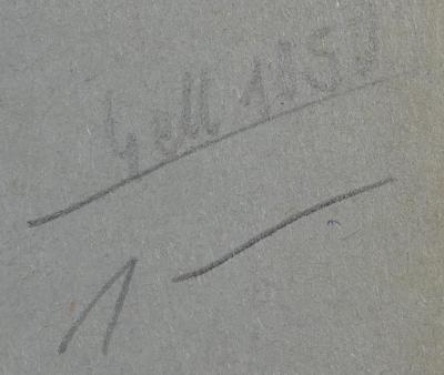- (Antiquariat "Kniha A 4"), Von Hand: Nummer; '4 M 1050 [?] / 1'. 