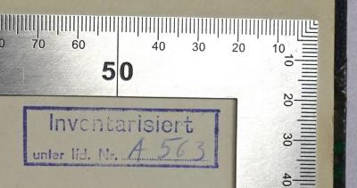 SA 1352-1 bis -4, -9 : Protokoll der Verhandlungen des [...] Kongresses der Gewerkschaften Deutschlands (für die Jahre 1892. 1896, 1899, 1902, 1914)
;- (Deutscher Gewerkschaftsbund Landesbezirk Groß-Berlin Presse-Funk-Film;Deutscher Gewerkschaftsbund Landesbezirk Groß-Berlin), Stempel: Inventar-/ Zugangsnummer; 'Inventarisiert unter lfd. Nr. A 563'. 