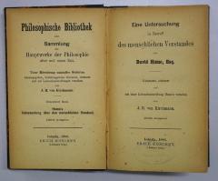 Ig 39 : Eine Untersuchung in Betreff des menschlichen Verstandes (1880)