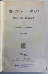 Gesch 10 c 1 pit 3 : William Pitt, Graf Von Chatham (1905)