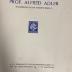 00/23425 : Prof. Alfred Adler. Wegbereider eener niuewe wereld (1940)