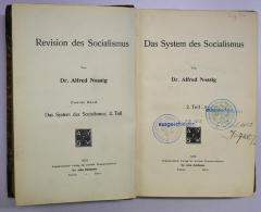 Ig 34 : Revision des Socialismus. 2. Das System des Socialismus. 2 (1902)