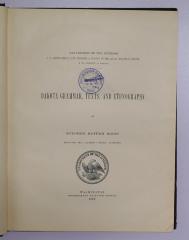 Ig 15 : Dakota Grammar, Texts, and Ethnography (1893)