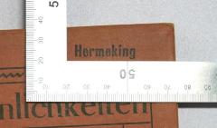 - (Hermeking, Walter), Stempel: Name; 'Hermeking'.  (Prototyp)