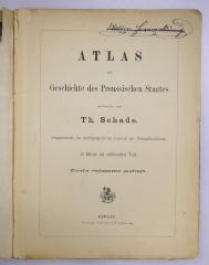 Ig 44&lt;2&gt; : Atlas zur Geschichte des Preussischen Staates (1881)