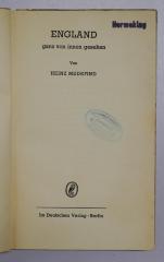 SA 2029 : England ganz von innen gesehen (1939)