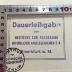 - (Institut zur Förderung Öffentlicher Angelegenheiten E.V.), Stempel: Name, Ortsangabe; 'Dauerleihgabe des Instituts zur Förderung öffentlicher Angelegenheiten e.V. Frankfurt a. M.'.  (Prototyp)