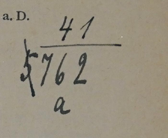 SA 3091 : Der unsaubere Frieden : Versailles (1925);- (Siemens und Halske Aktiengesellschaft. Bücherei), Von Hand: Signatur; '41/762a'. 