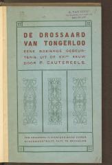 Zh 71730:F8 : De Drossaard van Tongerloo : een gebeurtenis uit de XVIde eeuw. (o.J.)