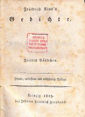 DLIT7226:3/4 : Gedichte ([1819])