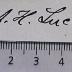 - (Lucas, Gust. H.), Von Hand: Autogramm; 'Gust. H. Lucas'.  (Prototyp)