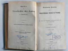 BD 9250 N477 (ausgesondert) : Hebräische Berichte über die Judenverfolgungen während der Kreuzzüge (1892)