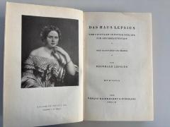 Q Ber 575p /533 (ausgesondert) : Das Haus Lepsius. Vom geistigen Aufstieg Berlins zur Reichshauptstadt. (1933)