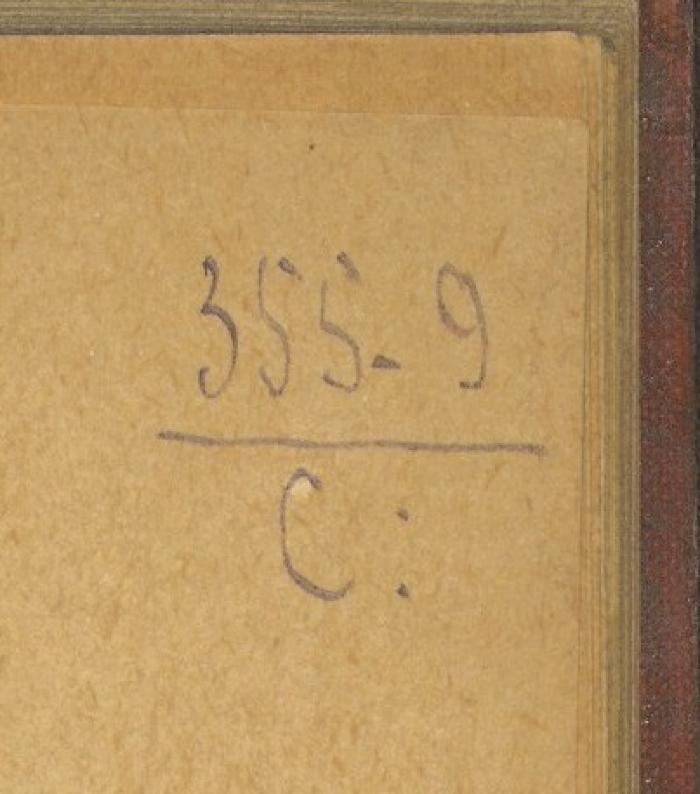 -, Von Hand: Nummer; '355-9/C:'