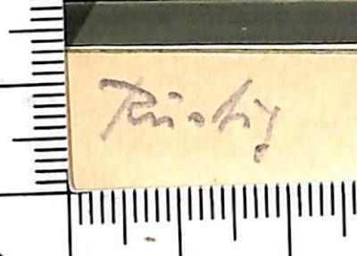 - (Rustig[?], [?]), Von Hand: Name; 'Rustig[?]'. 