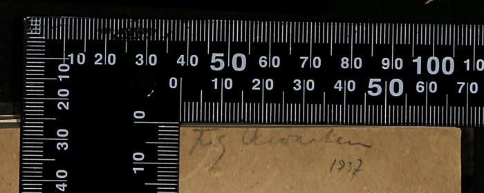 -, Von Hand: Notiz; 'FS Untersch... 1932'
