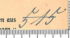 - (NSDAP-Gauarchiv Südhannover-Braunschweig), Von Hand: Nummer; '515'. 
