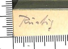 - (Rustig[?], [?]), Von Hand: Name; 'Rustig[?]'. 