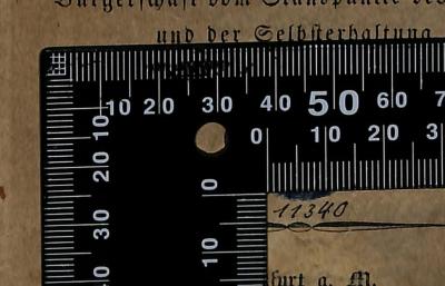 - (Jüdische Gemeinde zu Berlin), Von Hand: Signatur; '11340'. 