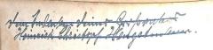 - (Hengstmann, Heinrich Christoph;unbekannt), Von Hand: Widmung; 'Dem Andenken deines Großvaters / Heinrich Christoph Hengstmann.'. 