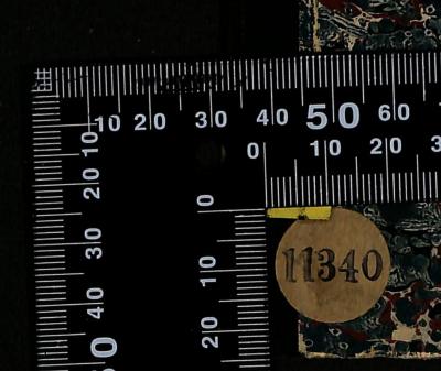 - (Jüdische Gemeinde zu Berlin), Stempel: Signatur; '11340'. 