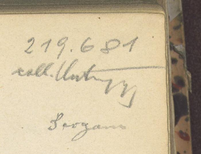 -, Von Hand: Notiz; '219.681 [unleserlich]'