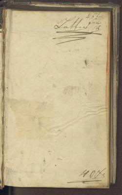 - (Lotter, Joseph), Von Hand: Name; 'Lotter [unleserlich]'. 
