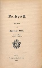 DLIT7609 : Feldpost (1886)