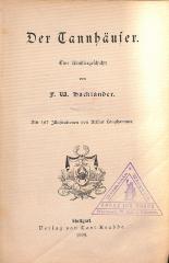 DLIT7598 : &lt;&gt; Tannhäuser (1889)
