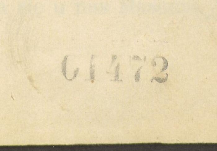 -, Stempel: Nummer; '01472'