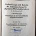 00/5195 Abt. 1, Arb.gr. 3, Bd. : Entwicklungslinien der industriellen und gewerblichen Kartellierung. 1. Arbeitsplan, Maschinenbau (1928)