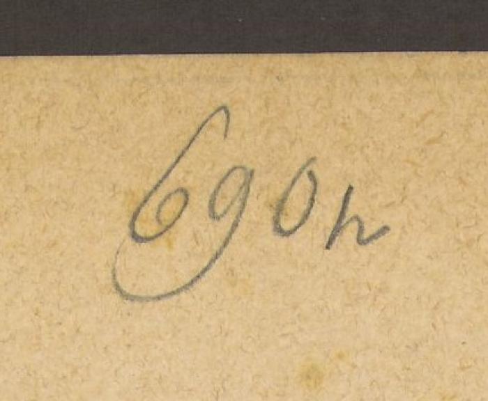 -, Von Hand: Nummer; '690m'