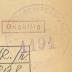 - (Ministere des Pensions Bibliotheque), Stempel: Monogramm; 'MINISTERE des PENSIONS. BIBLIOTHÈQUE'. 