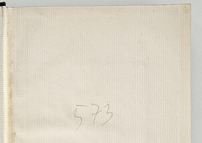 ausgesondert : Graf Albert Pourtalès : Ein preußisch-deutscher Staatsmann (1933);-, Von Hand: Nummer; '573'