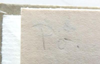 - (Geheime Staatspolizei. Staatspolizeileitstelle Hannover), Von Hand: Notiz; 'Po.'.  (Prototyp)