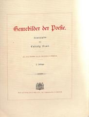 DLIT7629 : Genrebilder der Poesie ([1882])