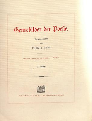 DLIT7629 : Genrebilder der Poesie ([1882])