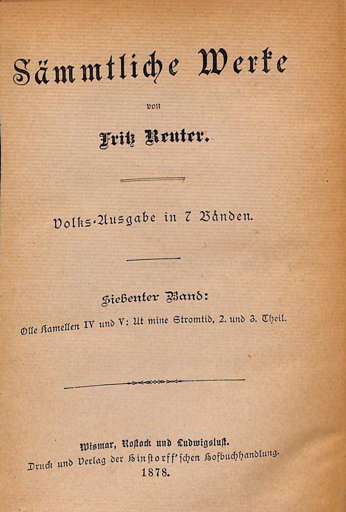DLIT7676:7 : Sämmtliche Werke (1878)