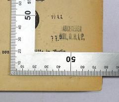- (Deutsche Hochschule für Politik), Von Hand: Signatur; '1922 77.9'. 