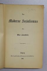 Ig 102 : Der moderne Sozialismus (1896)