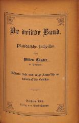DLIT7678:3 : Plattdütsche Lachpillen oder Lustige Reimereien im leicht verständlichen Dialecte der Essener Kanonen- und Kohlengegend (1889)