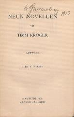 DLIT7700 : Neun Novellen (1906)