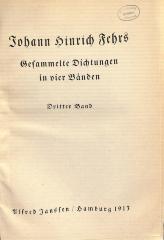 DLIT7672:3 : Gesammelte Dichtungen in vier Bänden (1913)
