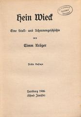 DLIT7697 : Hein Wieck (1906)